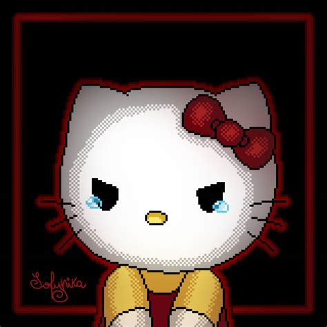 Angry Hello Kitty by sofypika on DeviantArt