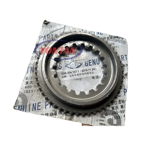 Sinotruk Howo Transmission Gearbox Parts High Gear Synchronizer Taper