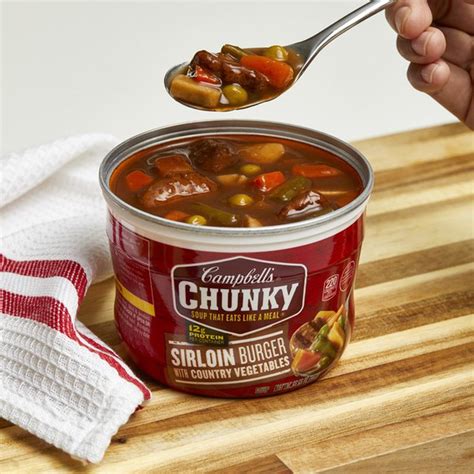 Campbell's® Sirloin Burger with Country Vegetables Soup (15.25 oz ...