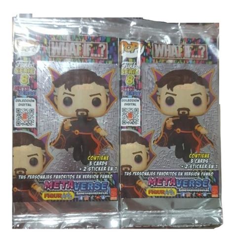 Paquete De Cartas Funko Pop C Sobres Serie Posters Meses Sin