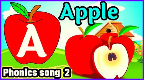 A For Apple B For Ball Abcd Phonics Song Abc Alphabet Alphabets