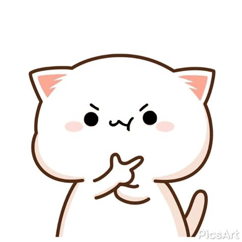 Gif Animation Mochi Mochi Peach Cat Gif