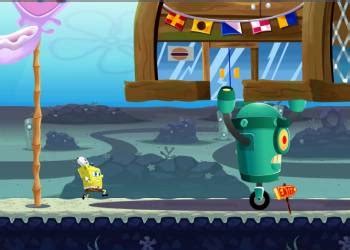 Spongebob Running Online for Free on NAJOX.com