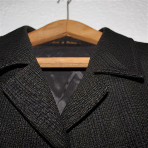 Mens Black And Grey Coat Depop