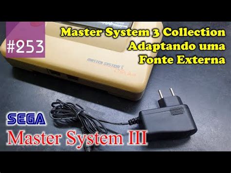 Manuten O Master System Adaptando Uma Fonte Externa