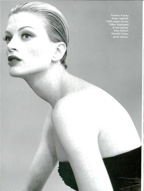 Kirsten McMenamy By Steven Meisel Vogue Italia Jan 1995 Steven