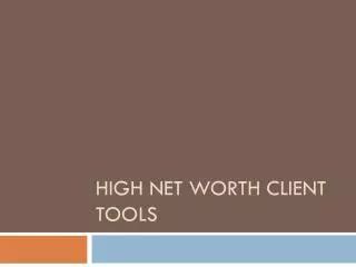 tools net worth