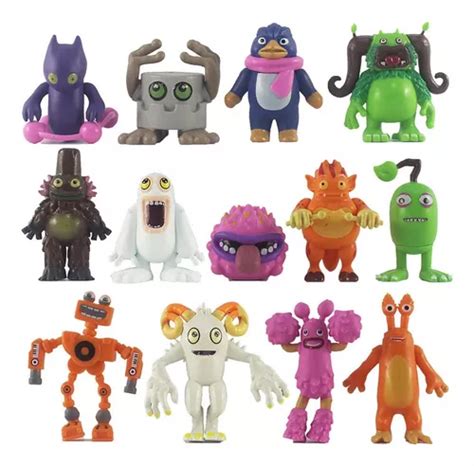 13 Peças My Singing Monsters Wubbox Figure Toys Wubbox Dolls