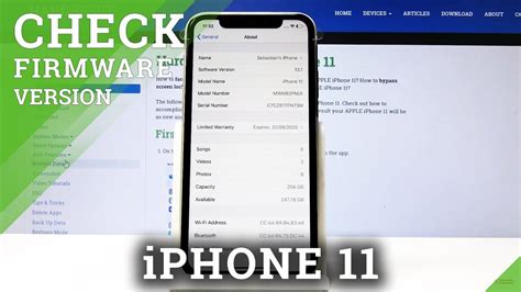 How To Check System Version In Iphone Ios Update Checker Youtube