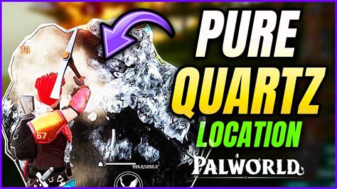 How To Get Pure Quartz In Palworld Location On The Map YouTube