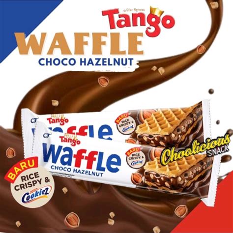 Jual Tango Wafle Choco Hazelnut 25gr 1box Isi 12pc Shopee Indonesia