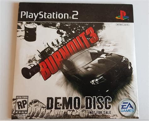 Sealed Burnout 3 Demo Disc R Burnout