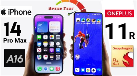 Oneplus 11r Vs IPhone 14 Pro Max Speedtest 5 Heavy Games Comparison