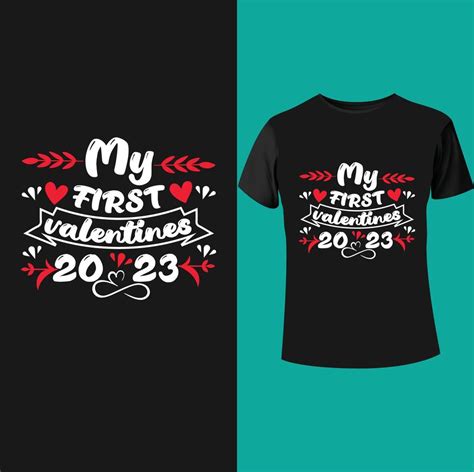 Happy Valentines Day T Shirt Design 19467184 Vector Art At Vecteezy