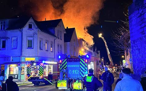 Bielefeld Sieben Verletzte Bei Wohnhausbrand