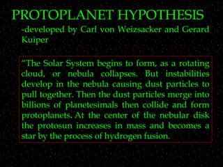 Solar System and its Origin) | PPT