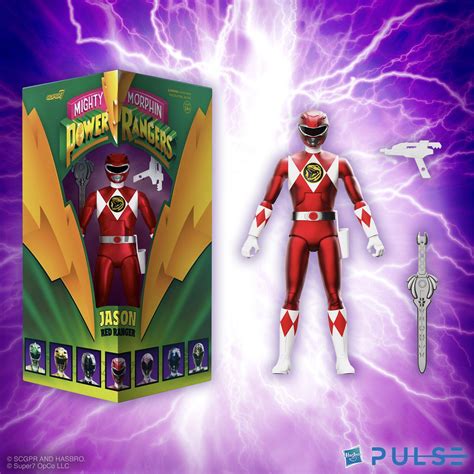 Mighty Morphin Power Rangers Deluxe Wave 01 - Red Ranger - Hasbro Pulse