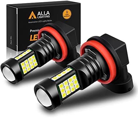 Alla Lighting K White H H H Led Bulbs Fog Lights Bulbs Or Drl