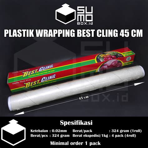 Best Cling Plastic Panjang Cm X Meter Cling Wrap Plastik Makanan