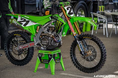 La Kawasaki Kx Sr De Jason Anderson Lebigusa Actualit Du