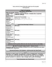 EdTPA Task 1 Lesson Plan Template Docx EDLC 623 Liberty University