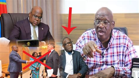 Urgent Tension Entre Rdc Ue Le Pdt Felix Tshisekedi Refuse L