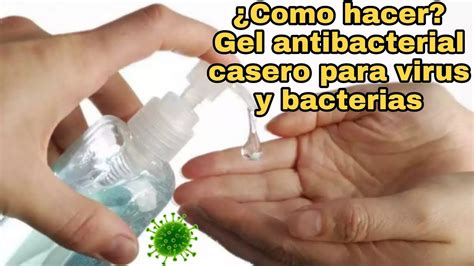 Como Hacer Gel Antibacterial Con Alcohol Glicerina Y Agua Oxigenada