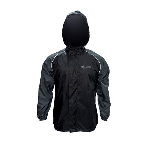 Raida Drymax Rain Jacket | Black | Motorcycling | Hiking | Cycling