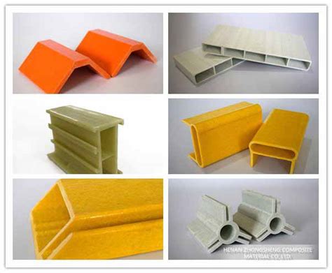 China Fiberglass Frp Pultrusion Structural Profiles Manufacturers Factory Good Price Zhongsheng