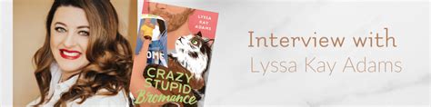 Interview Lyssa Kay Adams — Reading Women