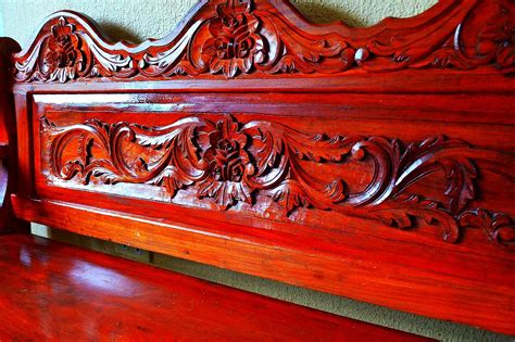 Hand Carved Narra Bench Gerry328 Galleries Digital Photography