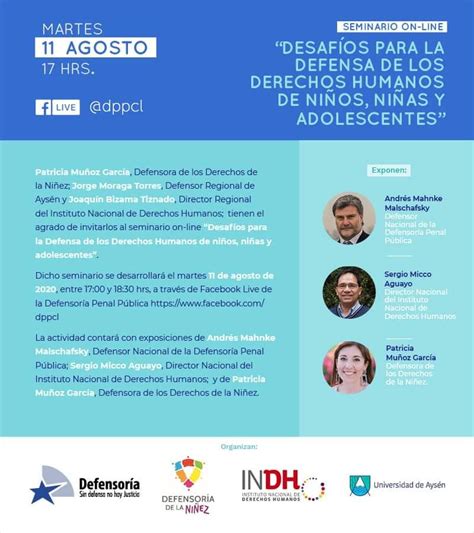 Indh Aysén Seminario Desafíos Para La Defensa De Los Derechos Humanos