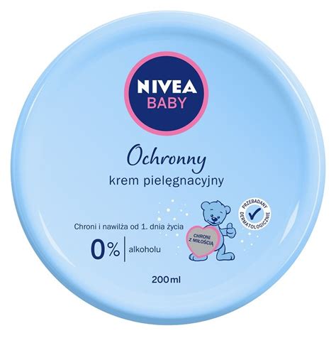 Nivea Baby Krem pielęgnacyjny do twarzy i ciała 200 ml Nivea