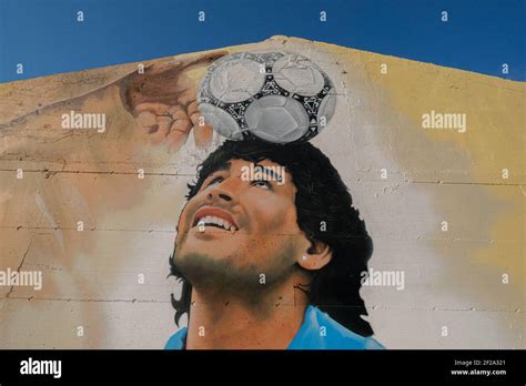 Mural Diego Armando Maradona Hi Res Stock Photography And Images Alamy