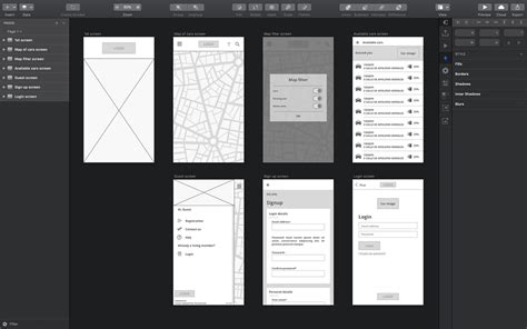 Sketch | Wireframing Challenge. Reversing the design this time is quite ...