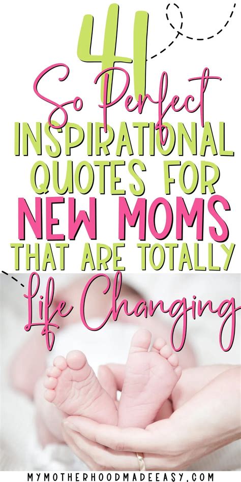 Inspirational Quotes For First Time Moms Artofit