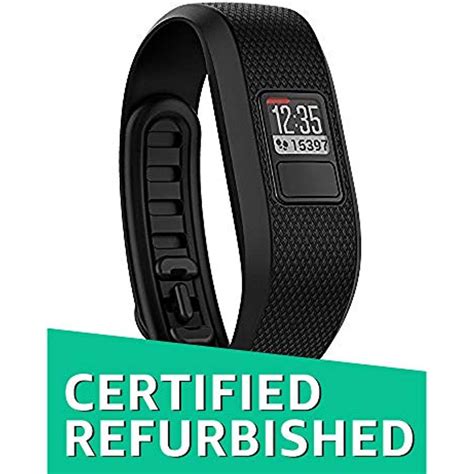 Garmin Vivofit Activity Tracker Regular Fit Black Renewed