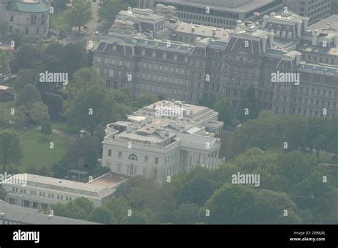 Aerial views of Washington, D.C. buildings, monuments, landscapes ...