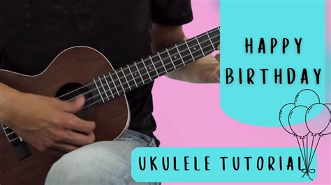 How To Play Happy Birthday On Ukulele Youtube