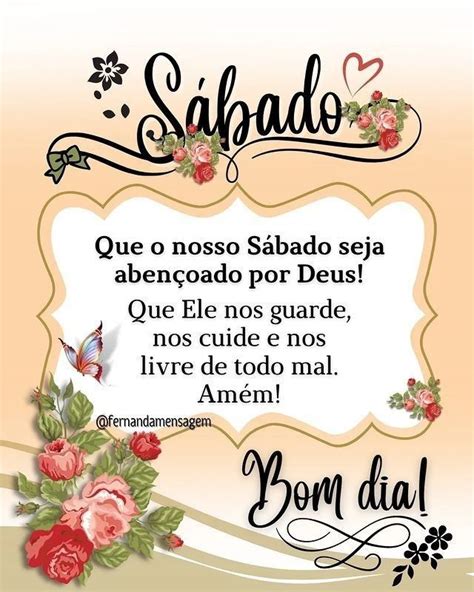 Bom Sabado Abençoado - Sábado abençoado | Bom dia sábado abençoado, Mensagens de bom dia ...