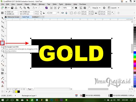 Cara Membuat Tulisan Warna Emas Di Photoshop Ide Perpaduan Warna