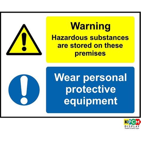 Kpcm Hazardous Substances Stored On Premises Wear Personal Protective