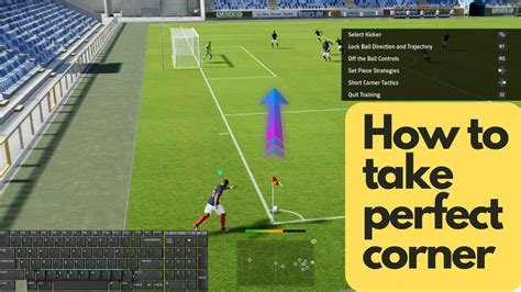 How To Take Corner Kick In Efootball Keyboard Controls Pc