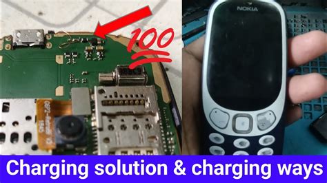 Nokia 3310 Charging Jumper Solution And Charging Ways Youtube