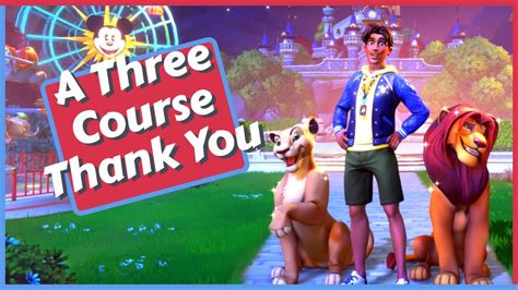 A Three Course Thank You Quest Guide In Disney Dreamlight Valley Youtube