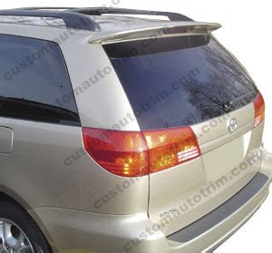 Toyota Sienna Spoilers Wings Customautotrim