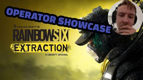 Every Rainbow Six Extraction Operator Showcase Rainbow Six Extraction Youtube