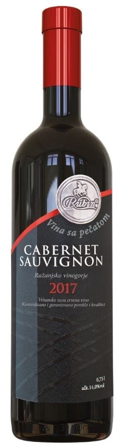 Crno Vino Rubin Sauvignon L Cenoteka