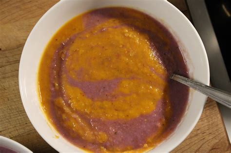 Sweet Potato And Red Cabbage Soup Hearty At Home Recipes