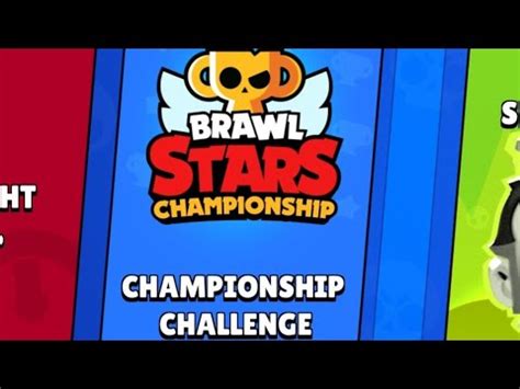 Brawl Stars Championship Challenge Youtube